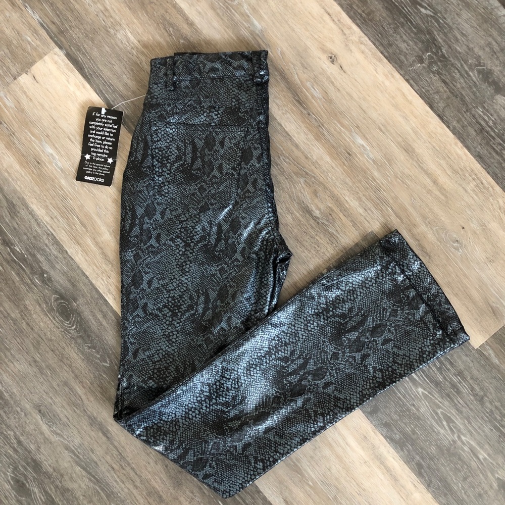 Misdemeanor Snakeskin Pants